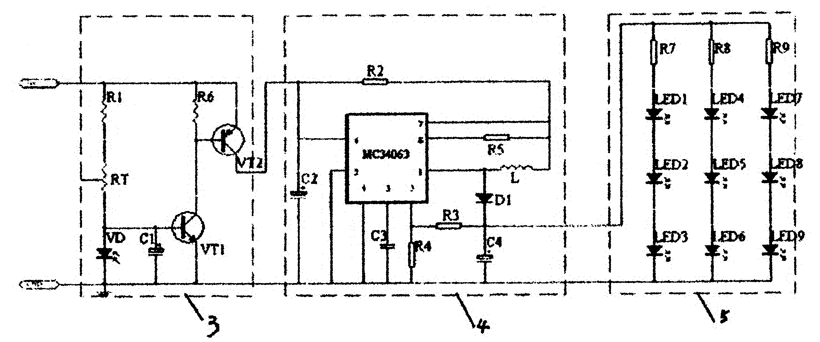 Solar light emitting diode (LED) light trap