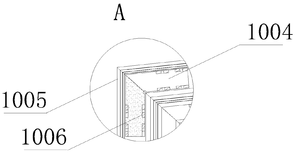 Assembled type intelligent movable sun room