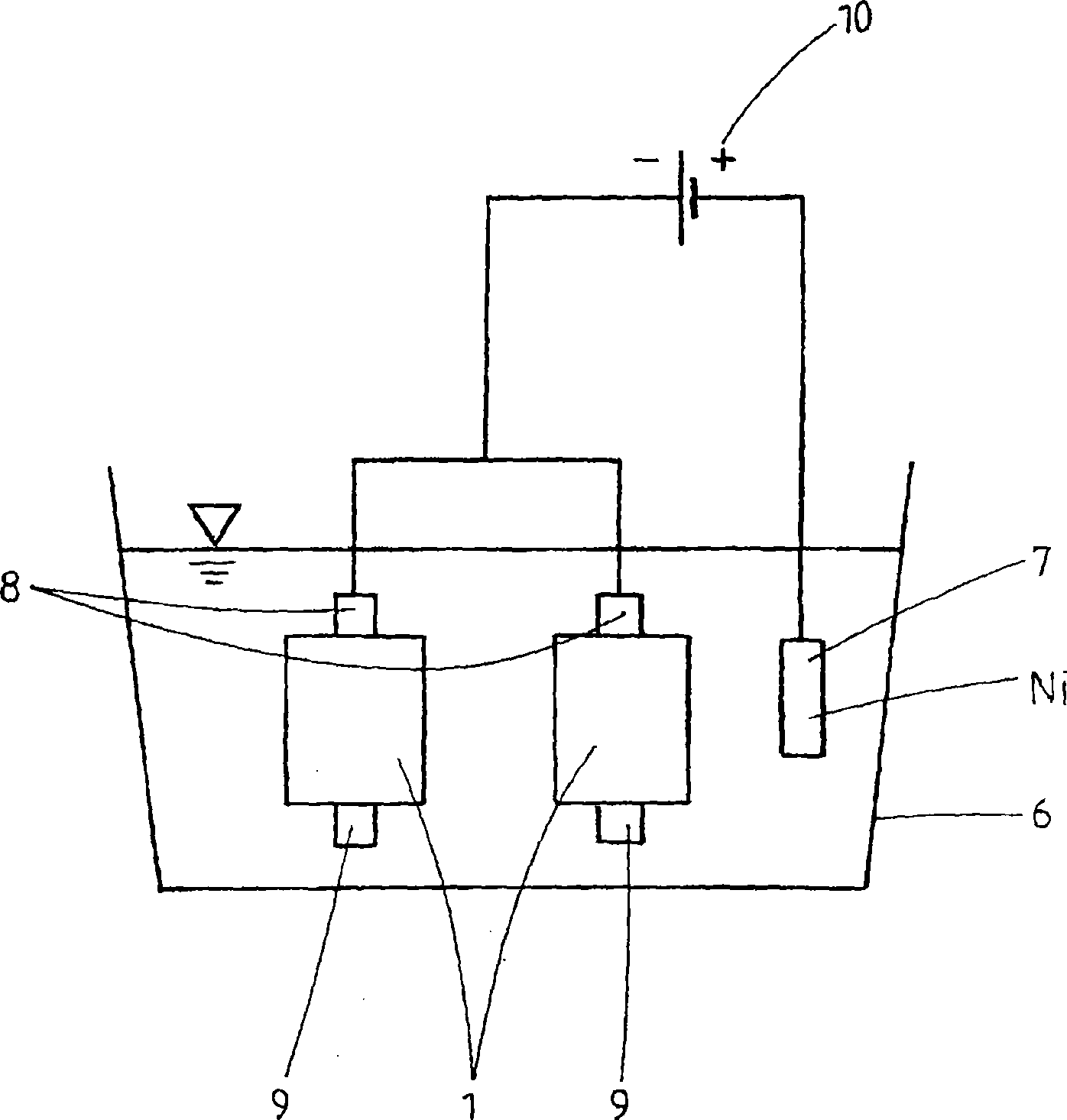 Roll for metal processing, in particular a continuous casting roll, and method of producing such a roll