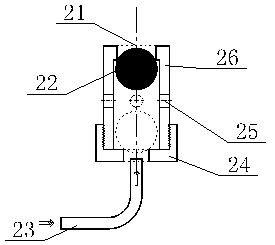 Double-fluid single-system air pressure energy storage grouting machine and grouting process