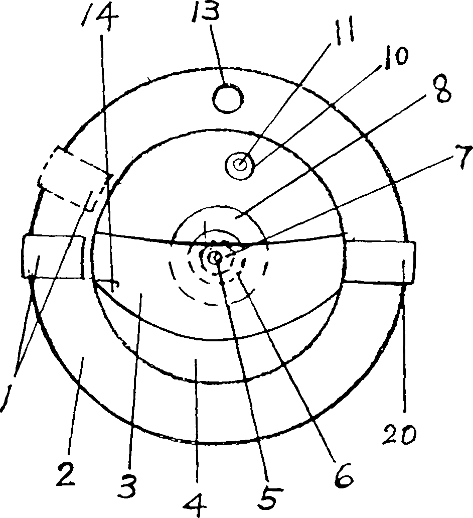 Pressure pot cover opened through cooperation of fingers of one hand