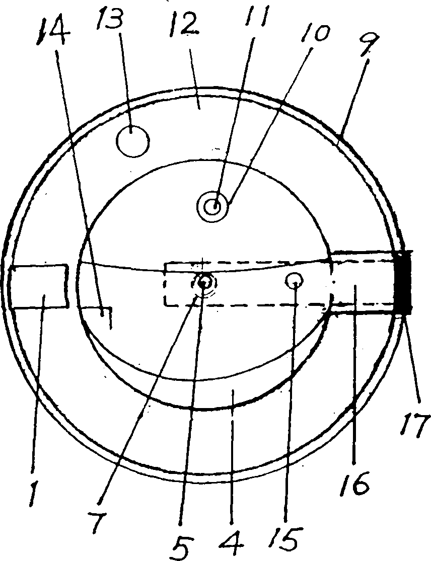 Pressure pot cover opened through cooperation of fingers of one hand