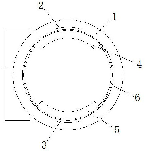 Electric flocculation device