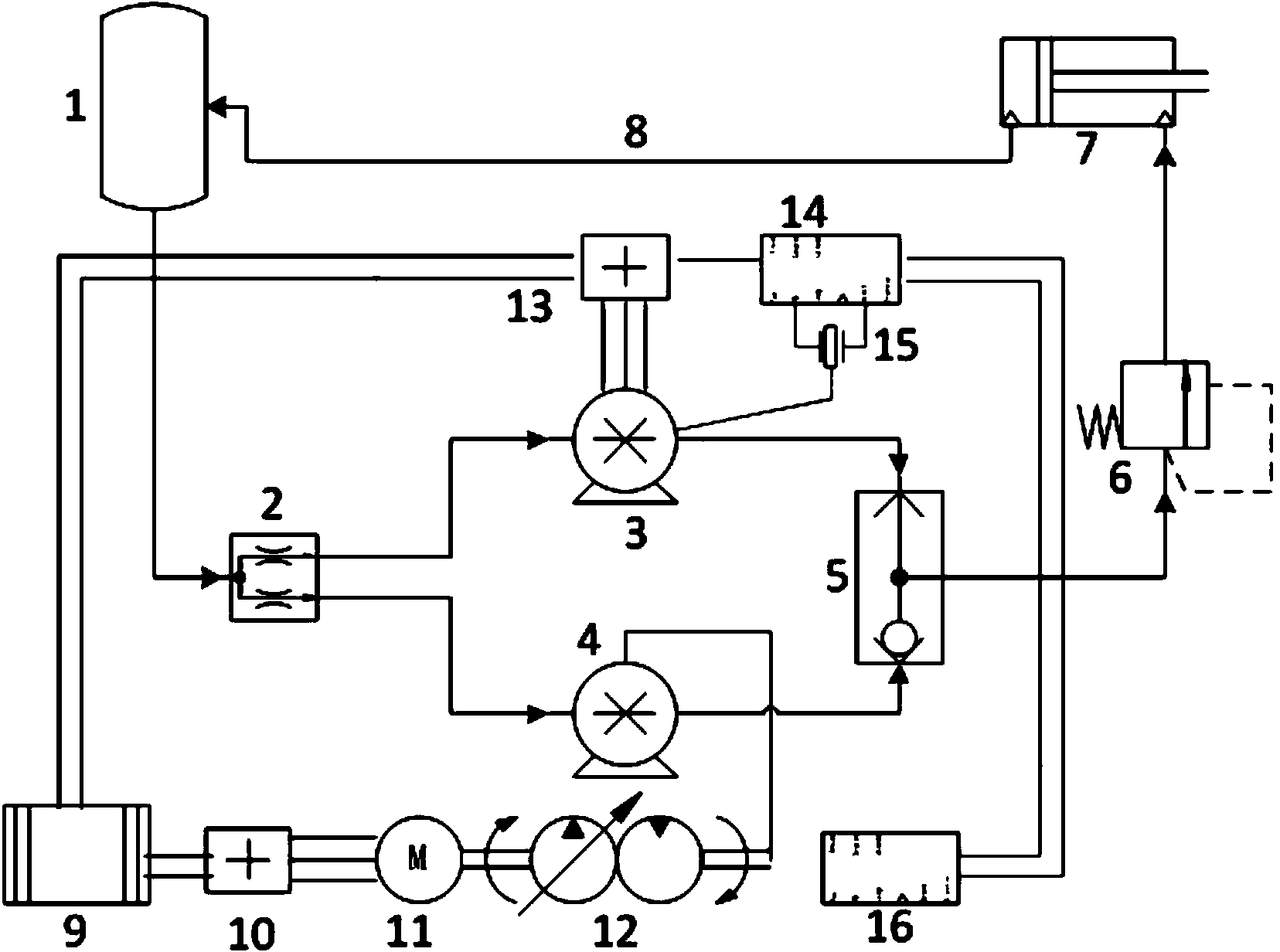 Electro-mechanical coupling power-assisted steering system for plug-in type hybrid power bus and control method thereof