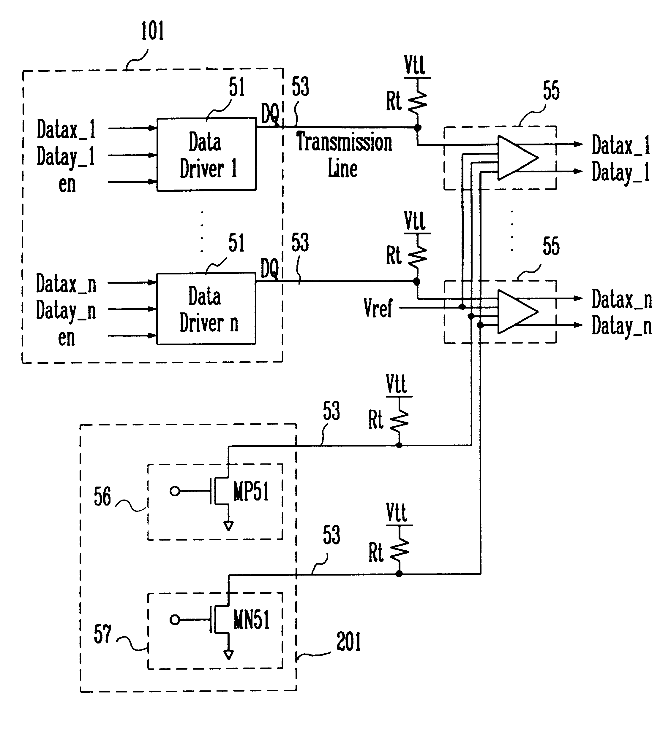 High speed interface apparatus