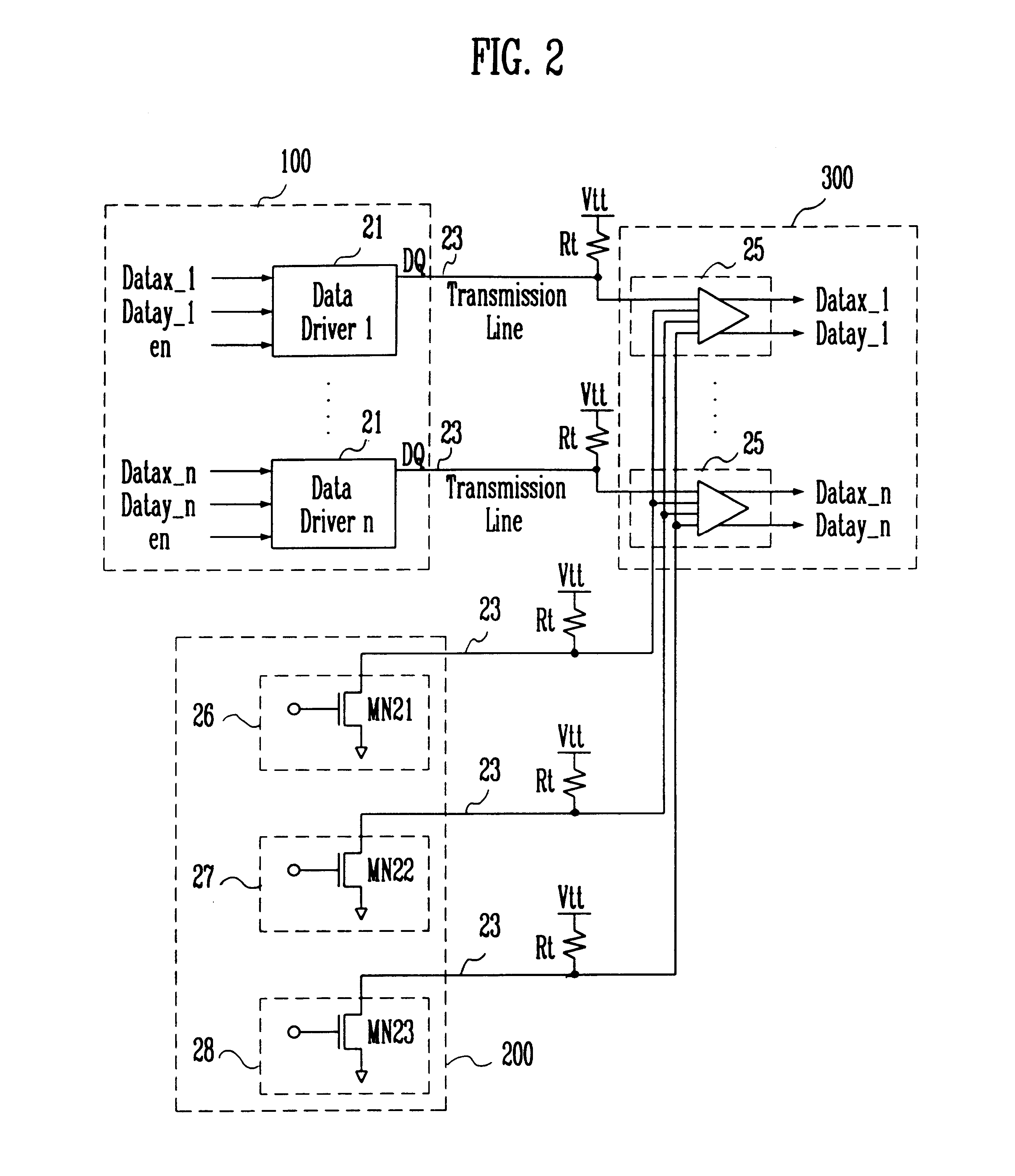 High speed interface apparatus