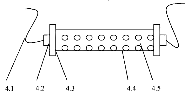 Coal mine gas multi-point on-line detection apparatus based on spectral absorption