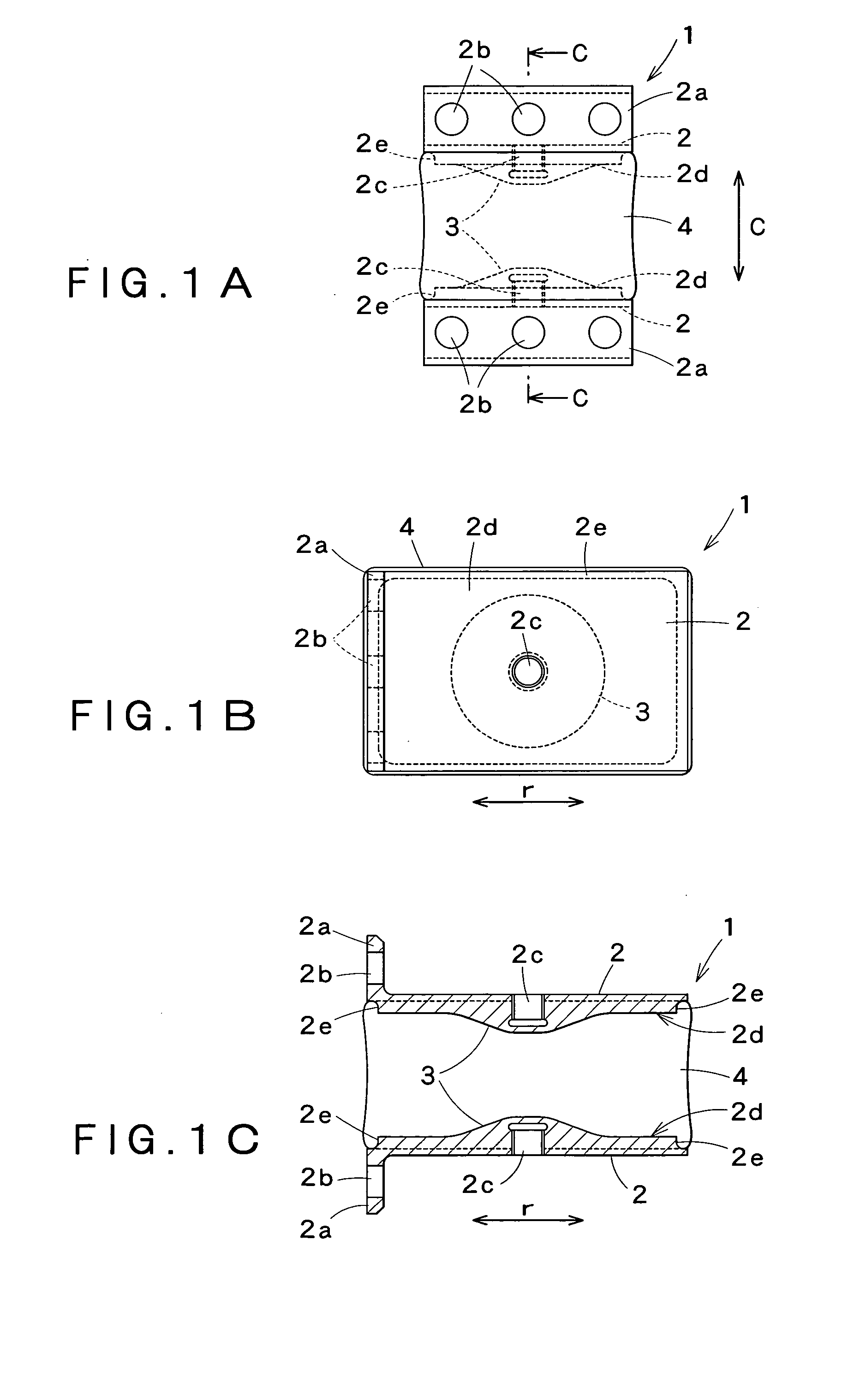 Rubber element for compression elastic coupling