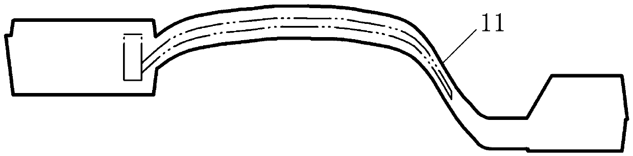 A design method of airfoil allowance for curved blade forgings