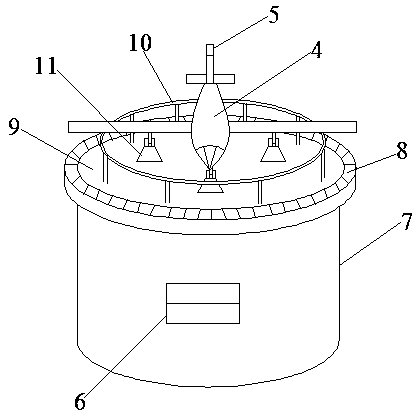 Aircraft compass deviation calibration simulation training system