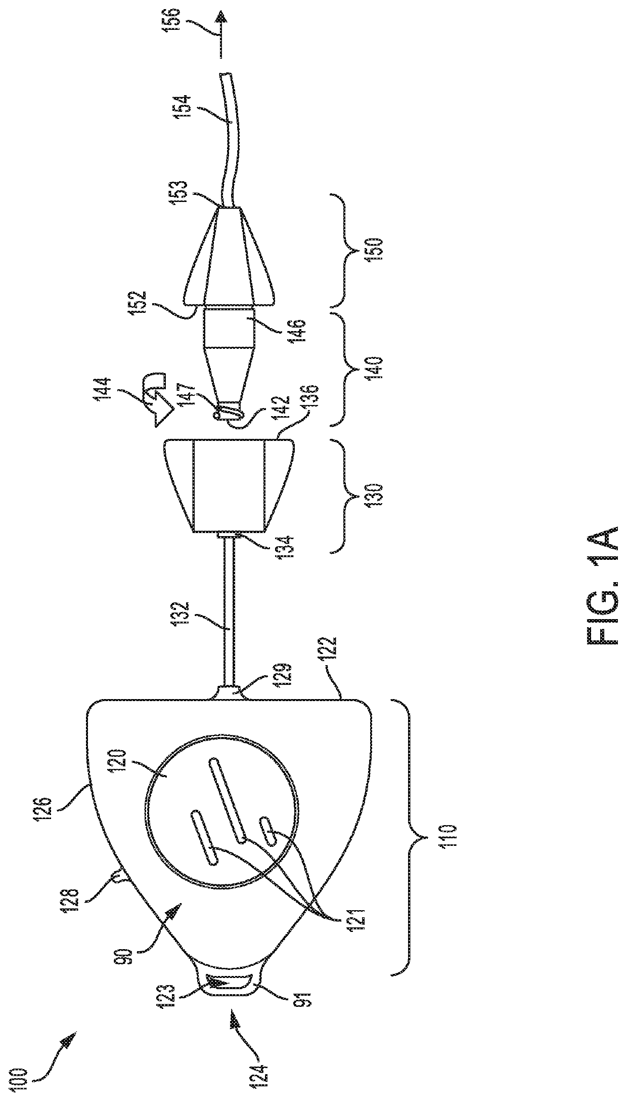 Device and method for sterilizing a catheter system