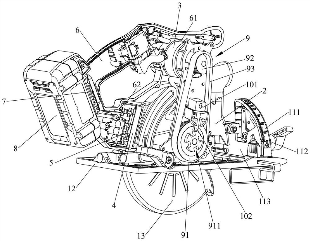 Electric circular saw