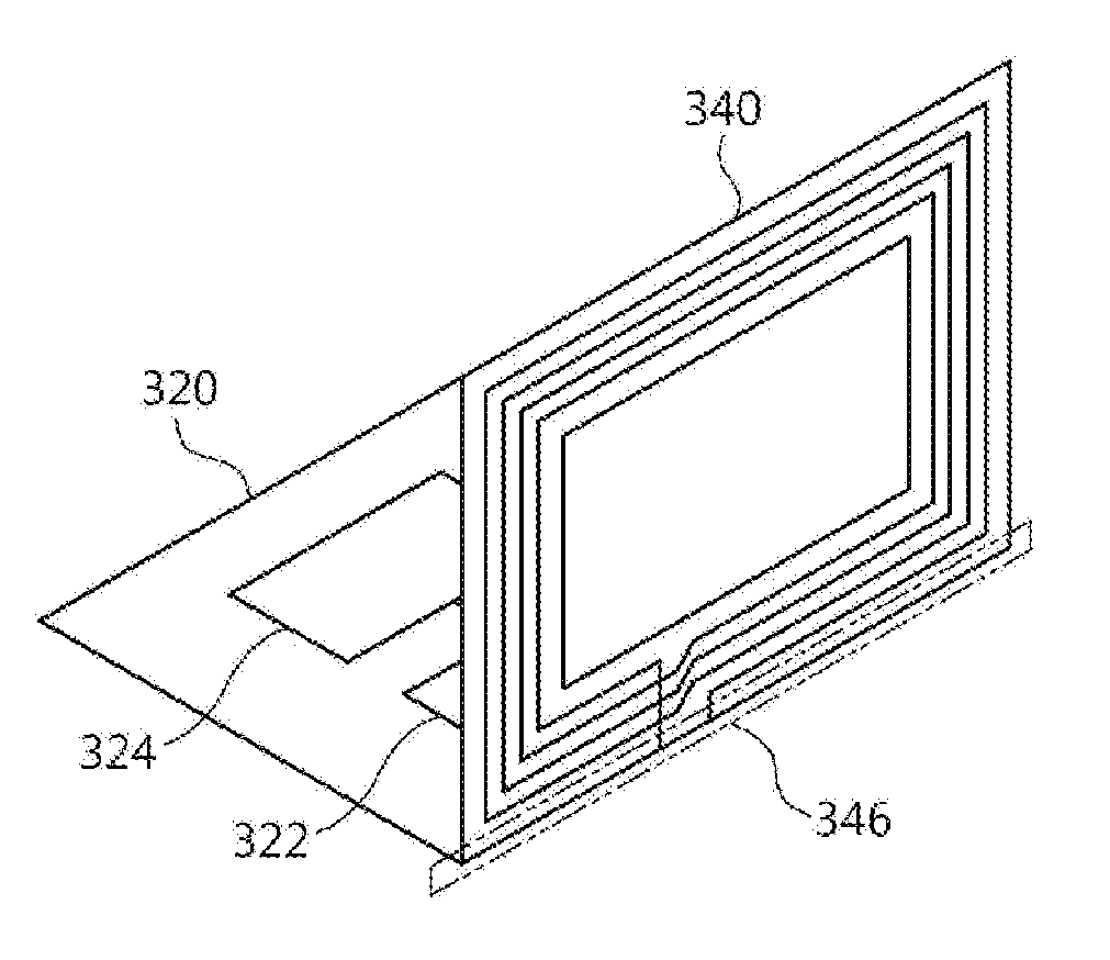 NFC antenna module and portable terminal having same