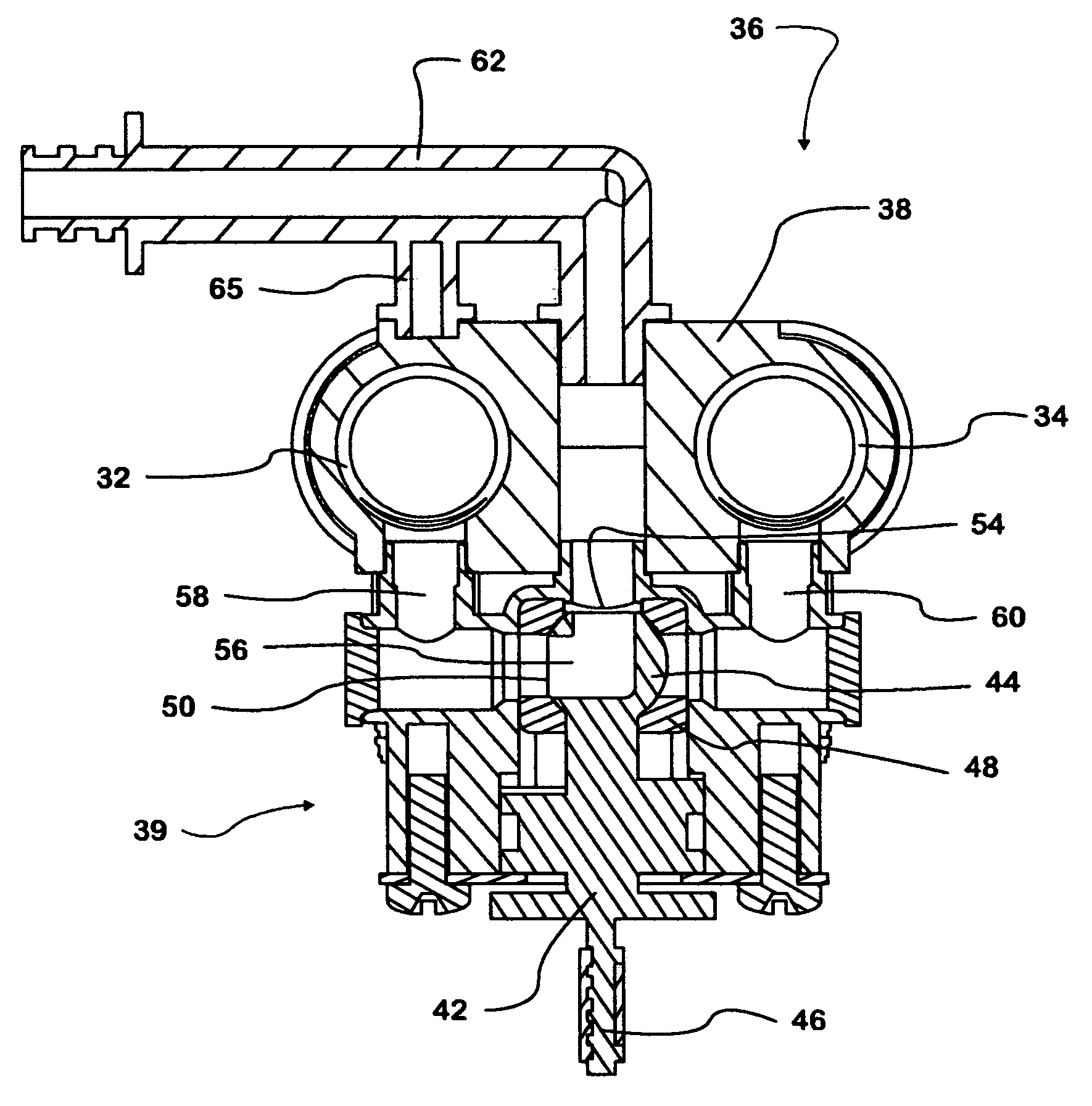 Modular diluent changeover manifold for beverage dispensers