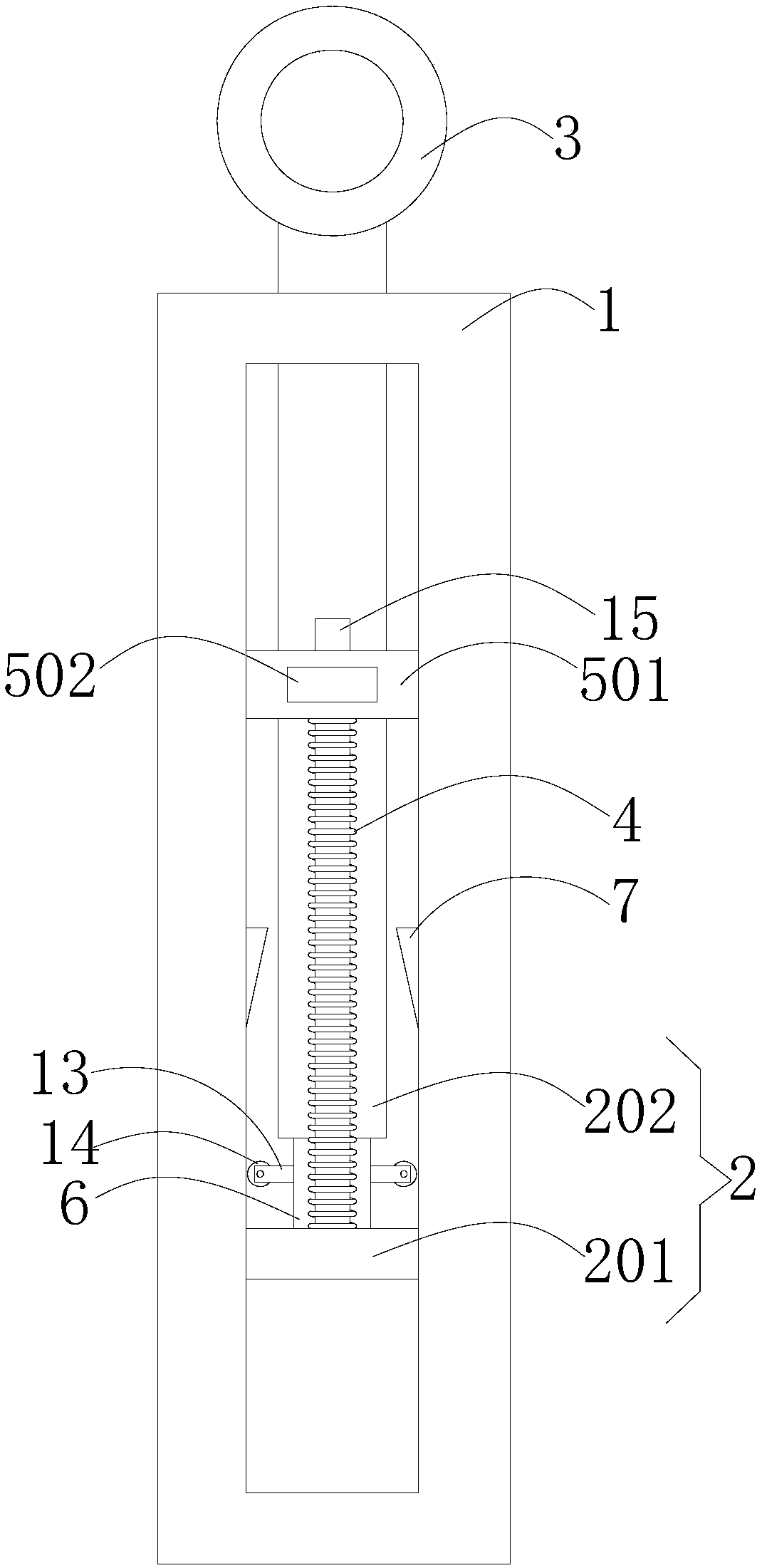 Tension adjustment device for textile fiber winding