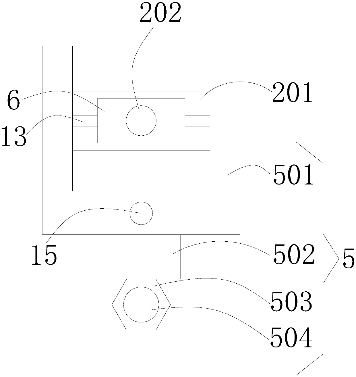 Tension adjustment device for textile fiber winding