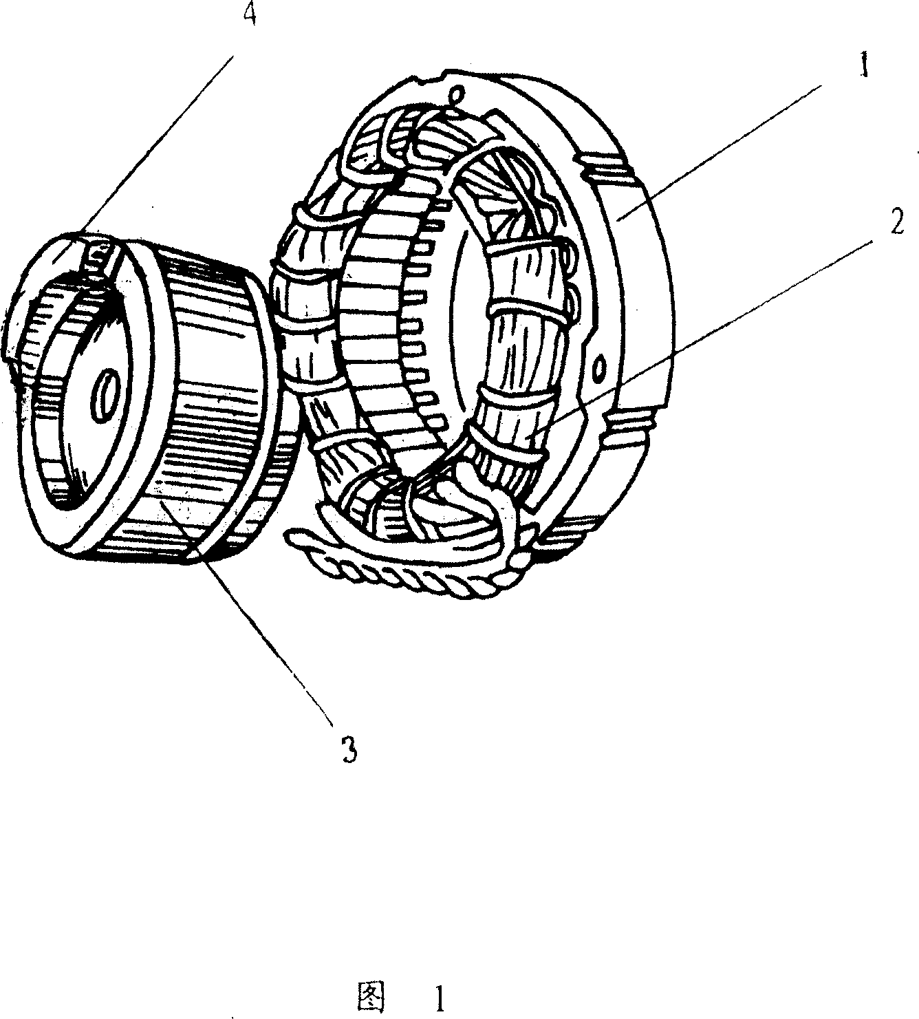 Improving structure for compressor motor rotor balancing block