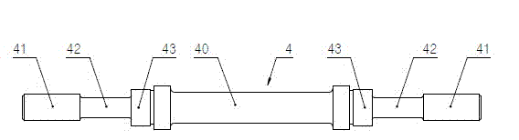 Hydraulic pushing driving device in piston pushing centrifuge