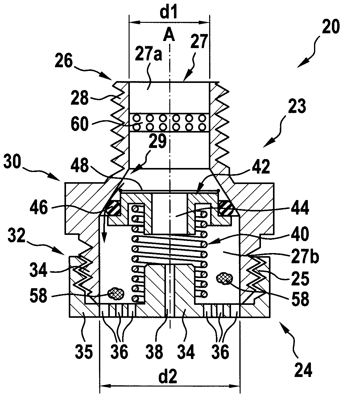 Drain valve, exterior aircraft light unit and power supply box