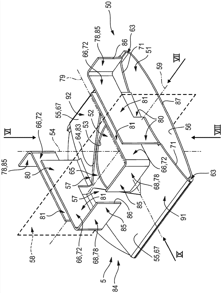 Attachment clip and valve equipped therewith