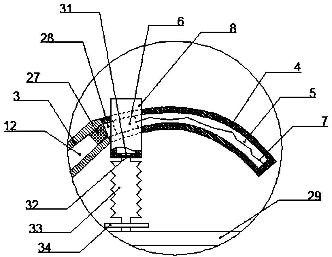 Tomato cultivation supporting frame