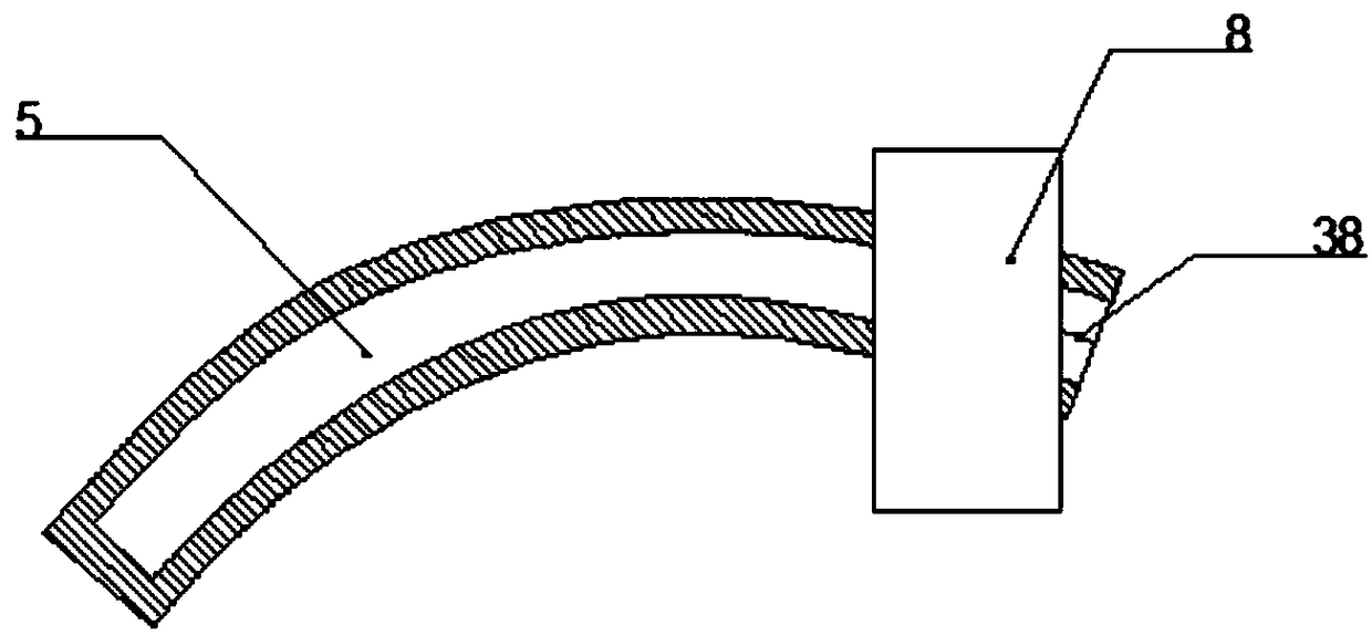 Tomato cultivation supporting frame