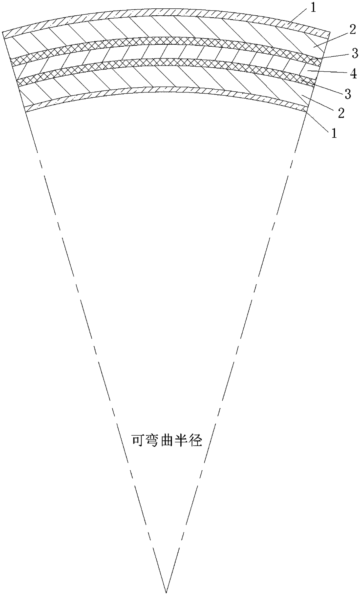 Ultrathin flexible stone composite board and manufacturing method thereof