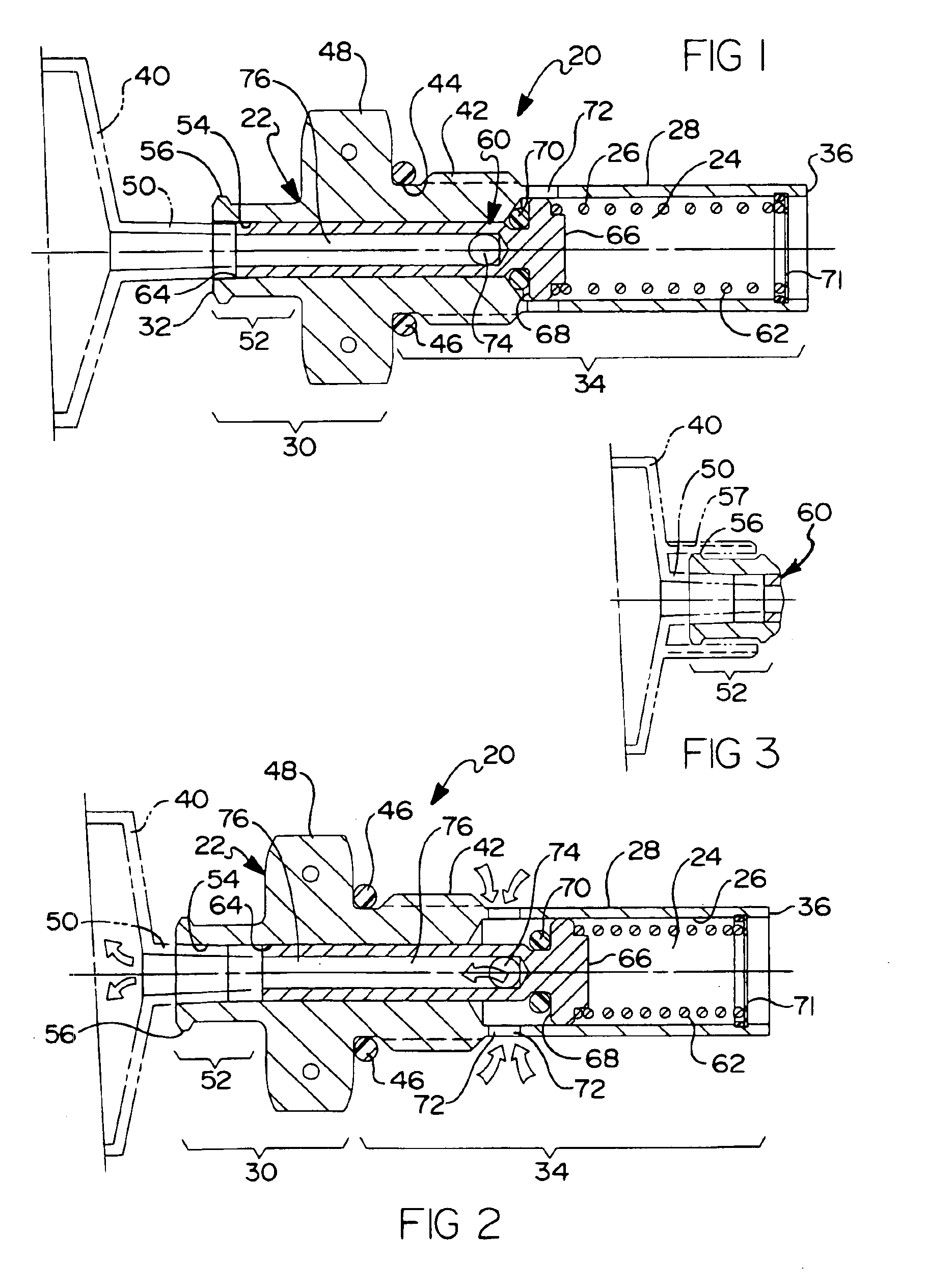 Fluid sampling valve