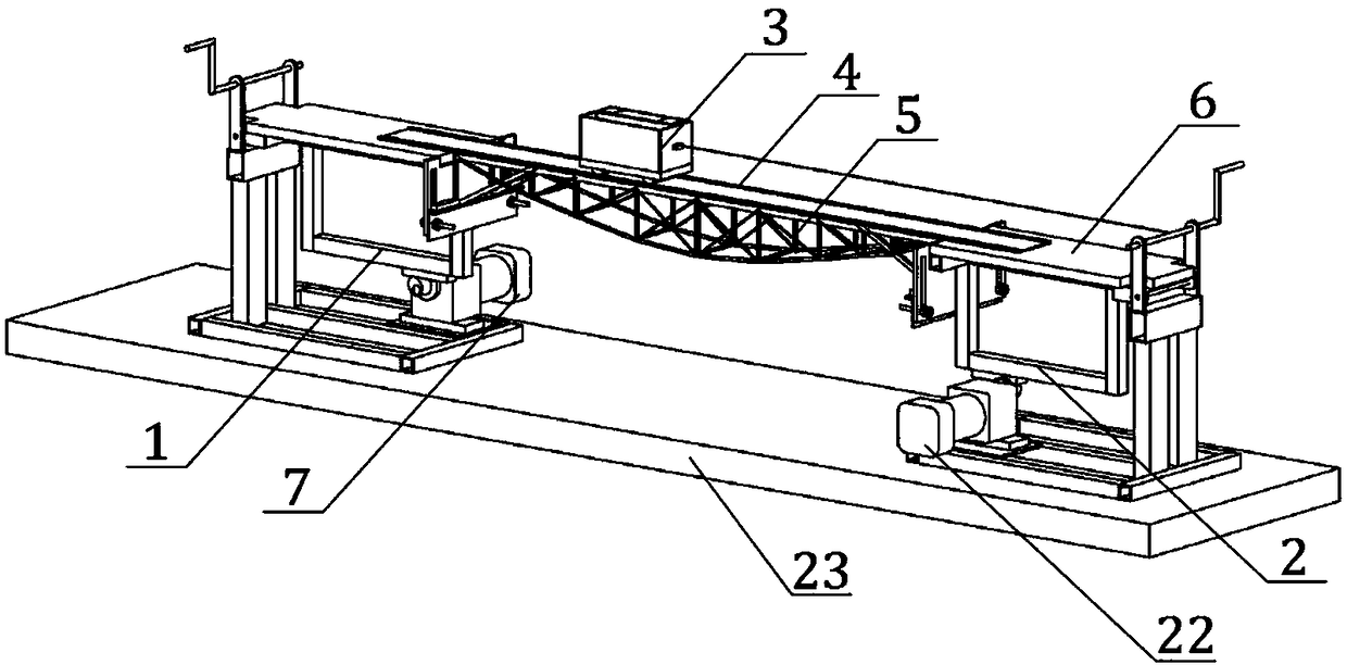 Bridge Structure Dynamics Test Device