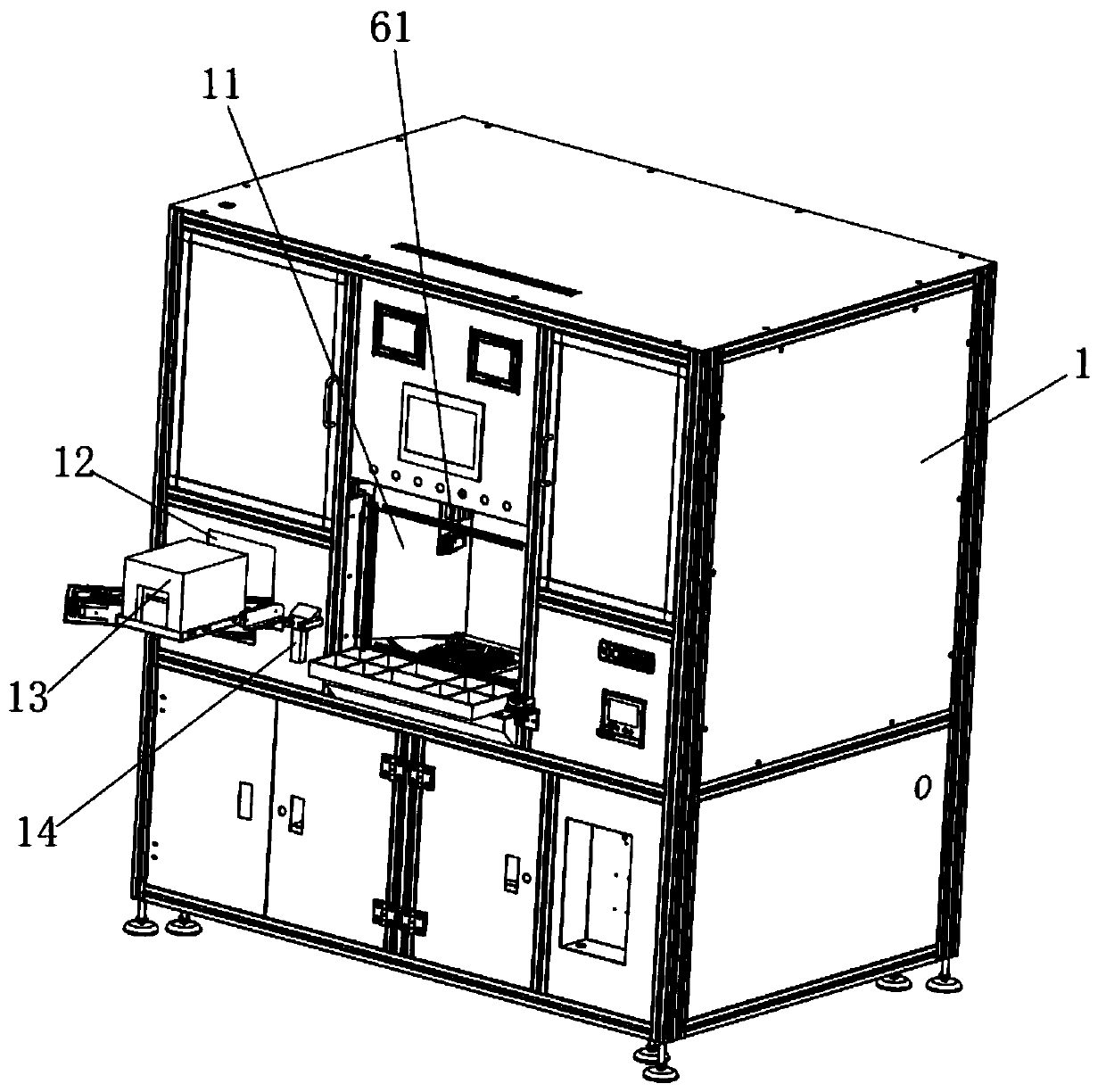 Gear box assembling equipment