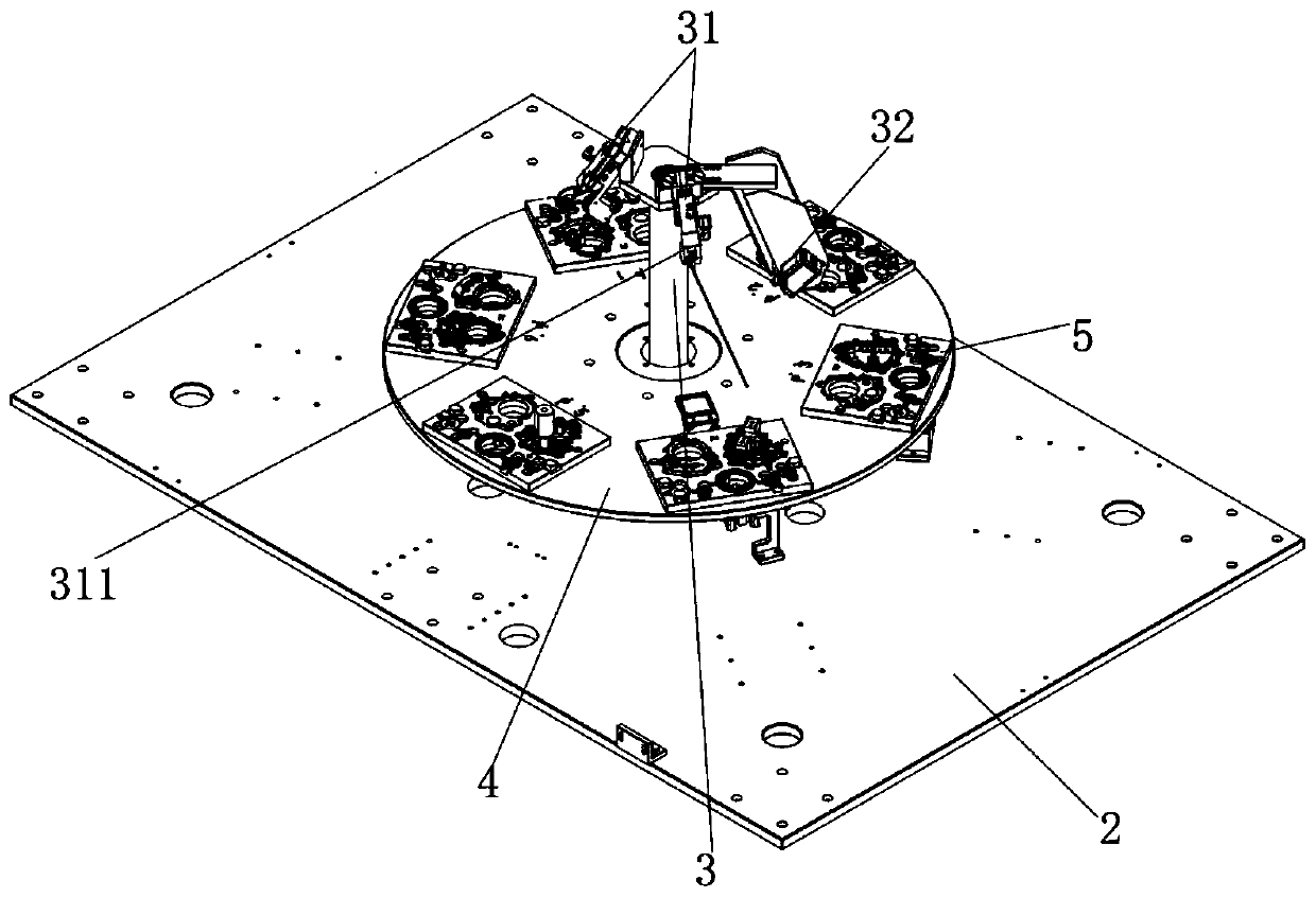 Gear box assembling equipment