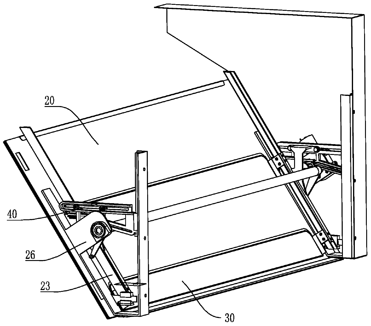 Face plate component and cooking fume purifying device