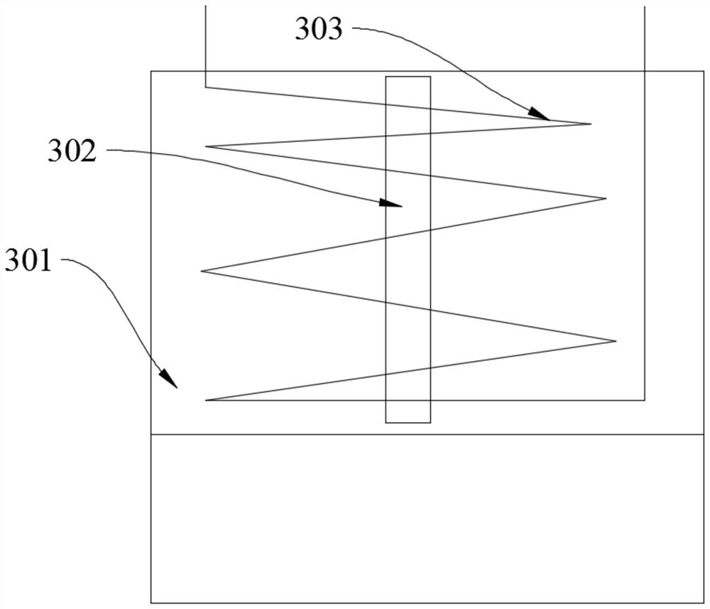 Rock fracture seepage-temperature coupling visual test system and test method