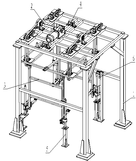 Hoisting equipment for large welding workpiece