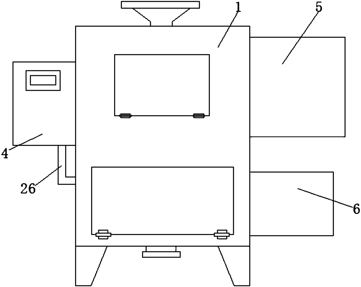 Anti-clogging sewage treatment device