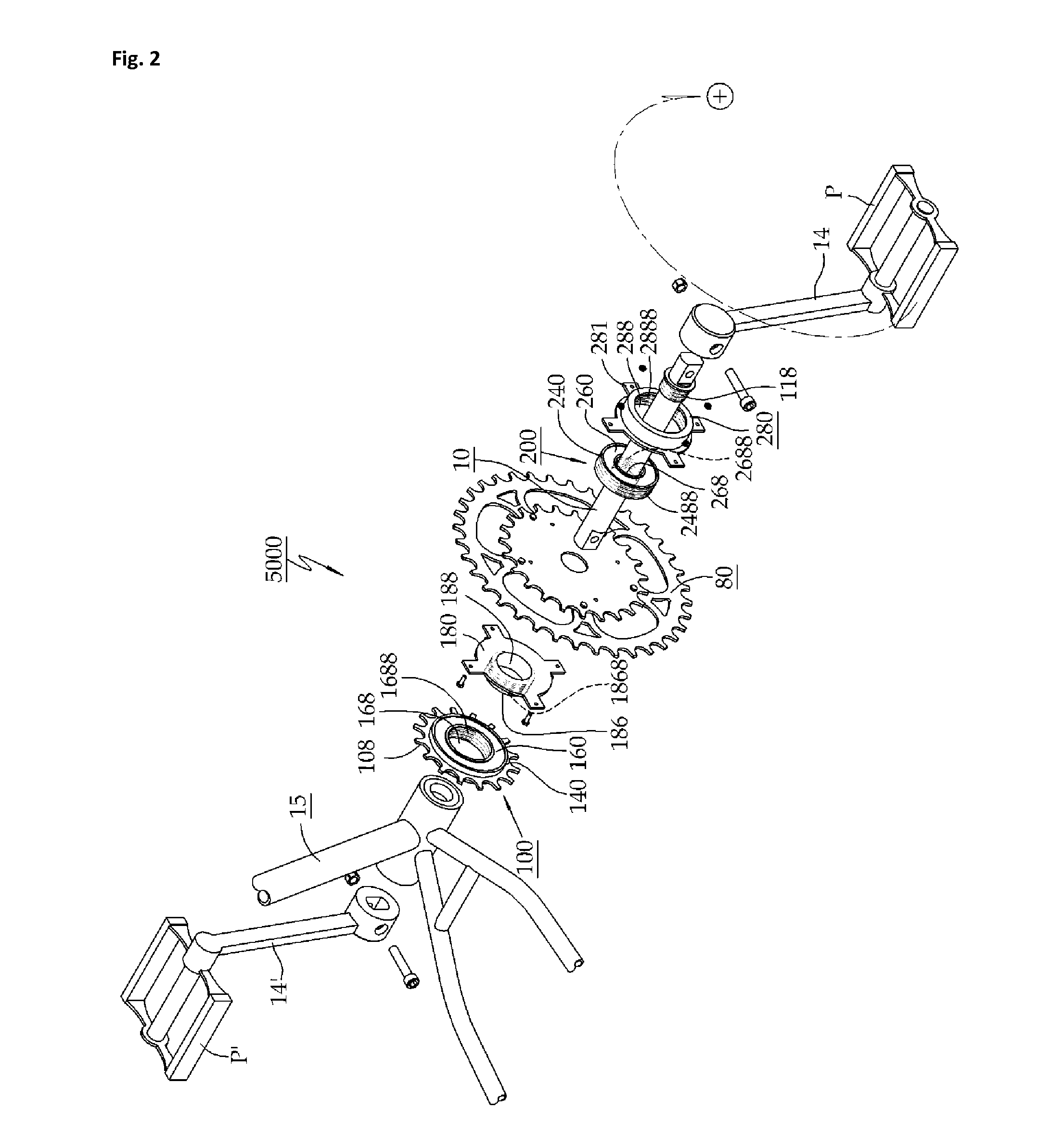 Power Transmission Mechanism for an Electric Bicycle