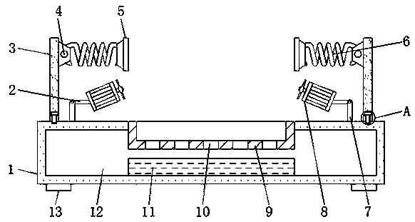 Ceramic ink-jet printing device protecting device