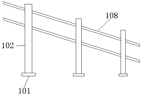 Adjustable cable support suitable for cable with large height difference