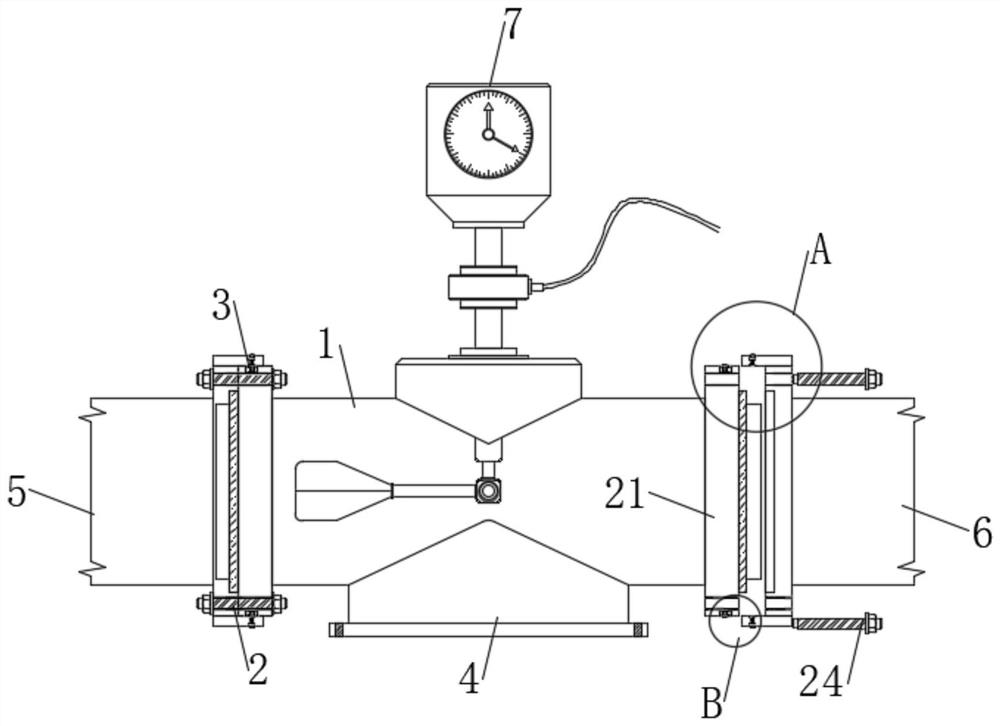 Flow velocity monitoring device and flow velocity monitoring method for sewage draining exit flow detection