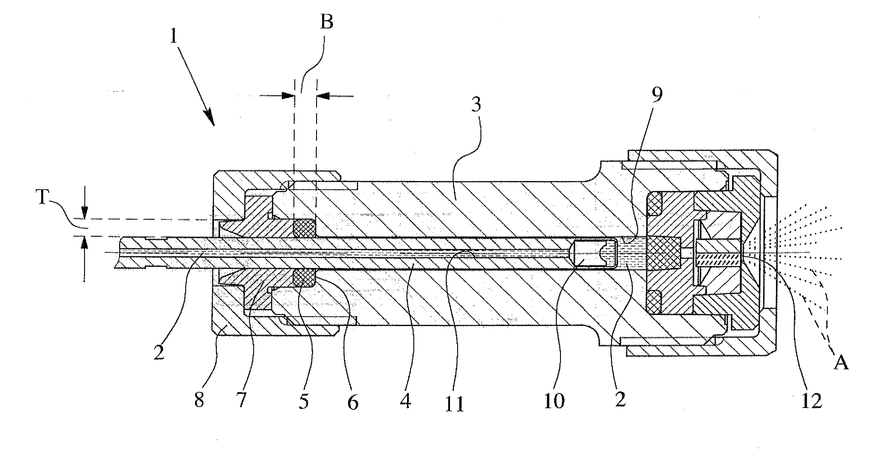 Process and device for dosing pharmaceutical agents