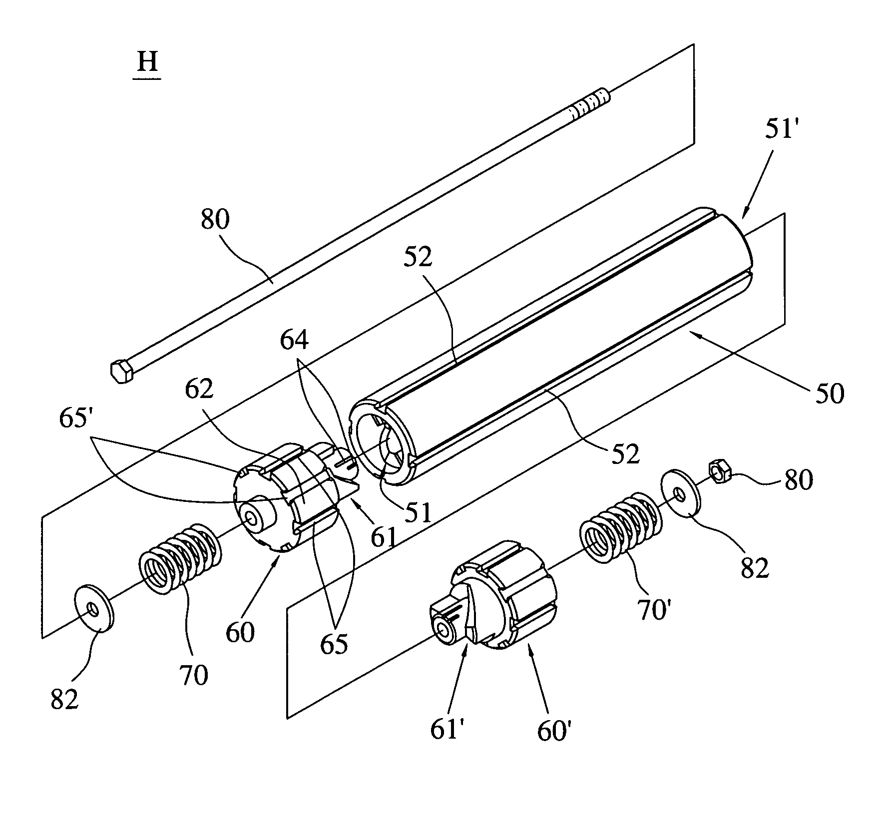 Hinge assembly structure for opening and closing of door of storage facility