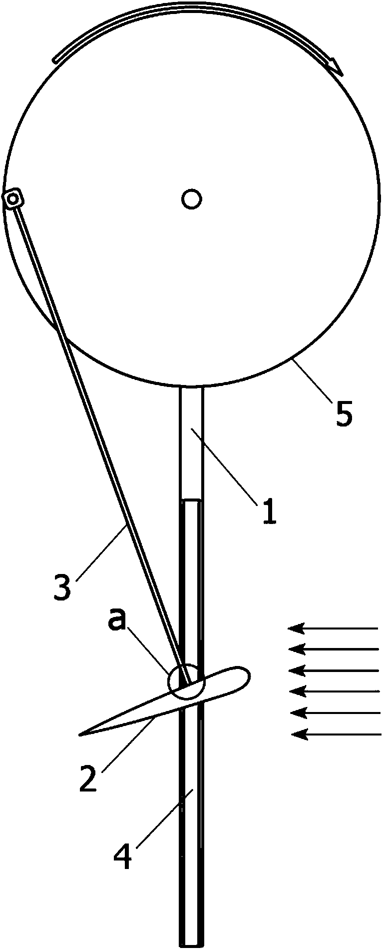 Spindle coupling reciprocating type wind energy and tide energy conversion device