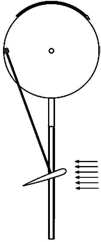 Spindle coupling reciprocating type wind energy and tide energy conversion device