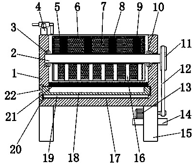 Efficient down feather removal device