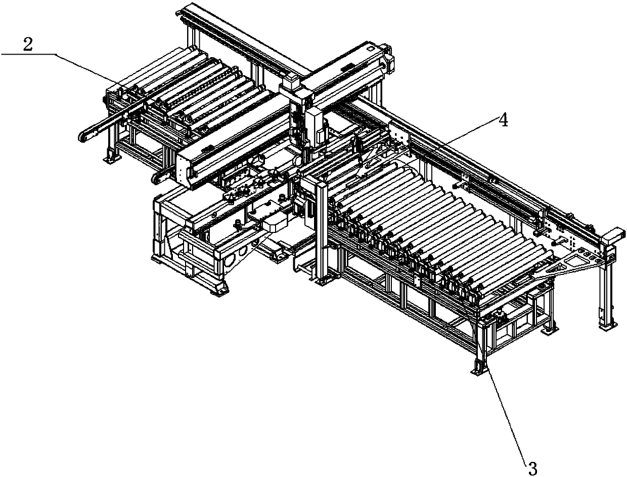 Cutter staggered double-face engraving machine