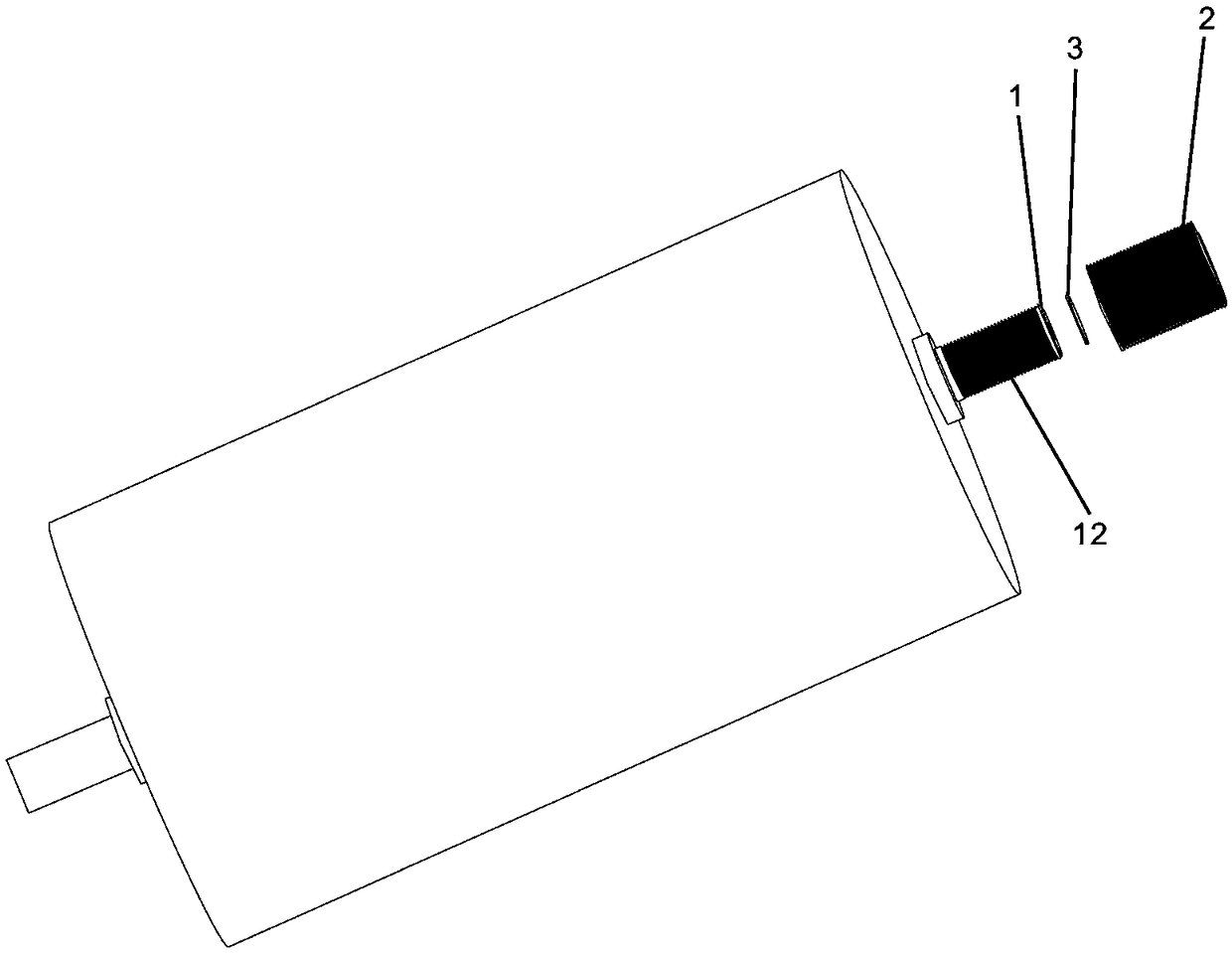 A maintainable lithium ion battery and a maintenance method thereof