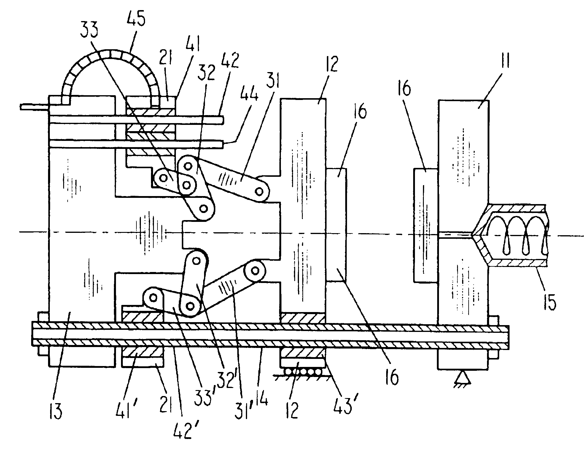 Injection molding machine with a linear motor