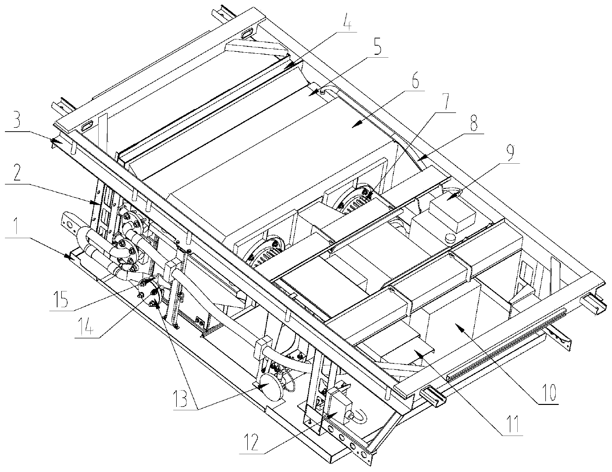 Cooling unit for traction converter