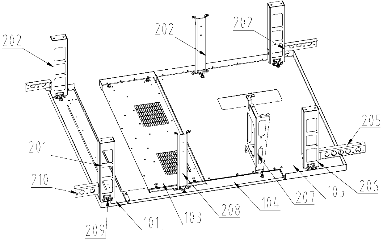 Cooling unit for traction converter