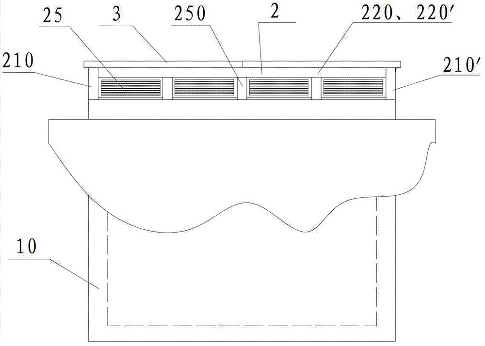 Ground burying type transformer